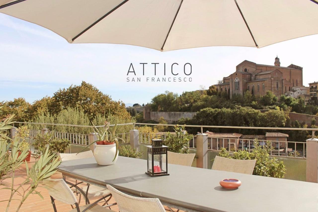 시에나 Attico San Francesco 아파트 외부 사진